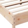 vidaXL Estructura de cama sin colchón madera maciza de pino 160x200 cm