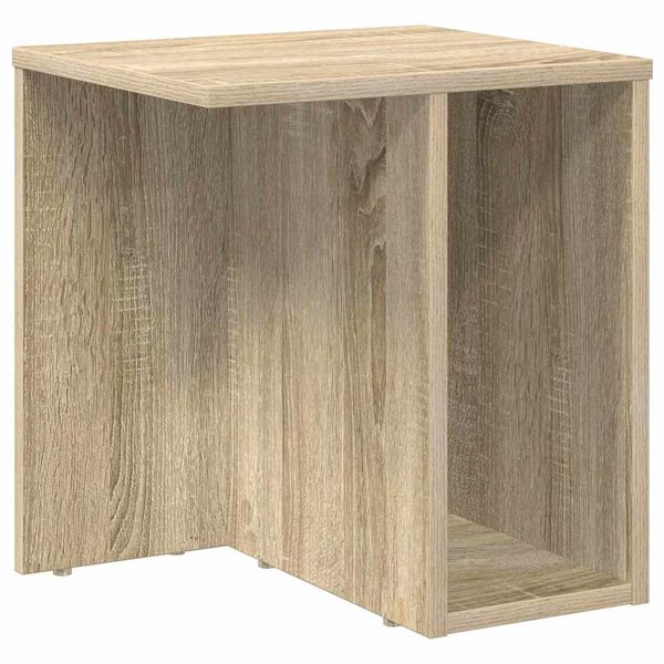 vidaXL Mesa Auxiliar Roble Sonoma 37 x 32 x 40 cm Madera de ingenier&iacute;a