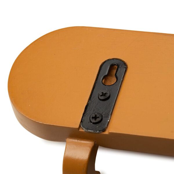 KidsDepot Perchero Xavy madera terra 51x5,5x9 cm