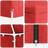 vidaXL Carpa de fiesta con pared Rojo 600 x 300 x 255 cm PE y acero