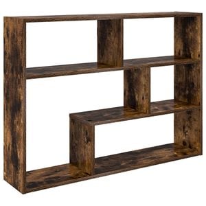 vidaXL Estante de pared Montada en la pared Marr&oacute;n 95 x 20 x 69,5 cm