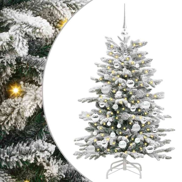 vidaXL &Aacute;rbol de Navidad artificial con ramas articuladas 120 cm