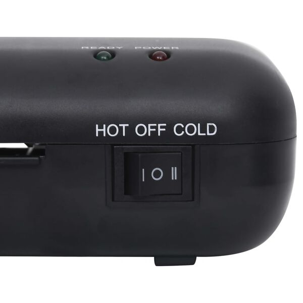 vidaXL Plastificadora 4 en 1 A4 negra