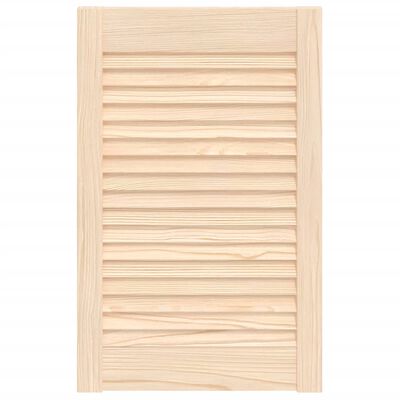 vidaXL Puerta de armario de lamas madera de pino maciza 61,5x39,4 cm