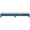 vidaXL Estructura de cama con somier terciopelo azul oscuro 100x200cm