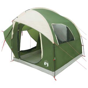 vidaXL Tienda para coche Verde 239 x 210 x 210 cm Poli&eacute;ster y Acero