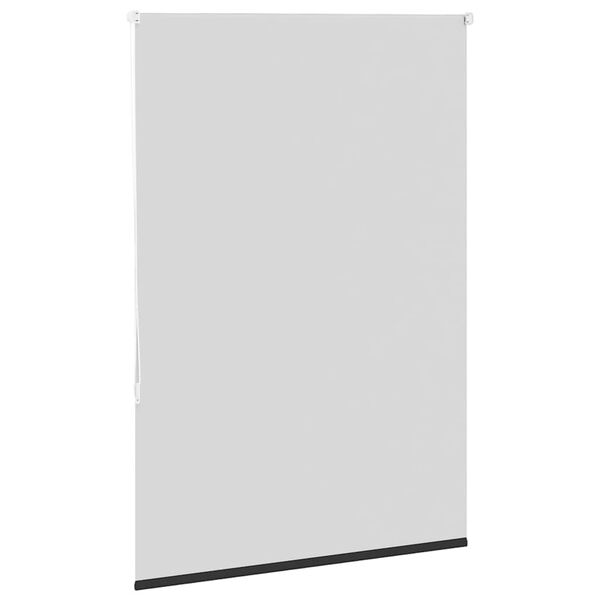 vidaXL Estor Enrollable Opaco negro 90x130 cm Tela Ancho 85,7 cm