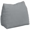 vidaXL Coj&iacute;n de Espalda Gris Claro 45 x 20 x 35 cm tela