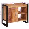 vidaXL Mueble de lavabo Marr&oacute;n 71 x 33 x 58 cm Madera de Acacia S&oacute;lida