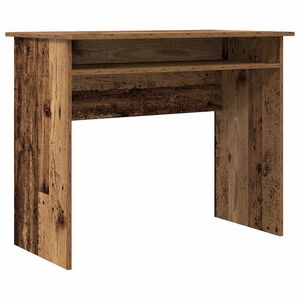 vidaXL Escritorio madera de ingenier&iacute;a envejecida 90x50x74 cm