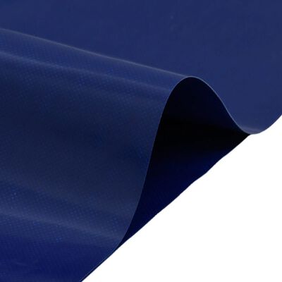 vidaXL Lona azul 6x8 m 650 g/m²