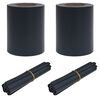 vidaXL Pantallas de Privacidad para el Jard&iacute;n 2 pcs Gris oscuro