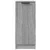 vidaXL Aparador de madera contrachapada gris Sonoma 30x30x70 cm