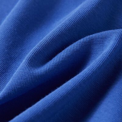 Camiseta infantil azul cobalto 92