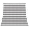 vidaXL Toldo Vela Antracita y Blanco 4 / 5 x 4 m HDPE