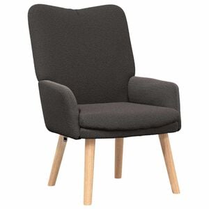 vidaXL sill&oacute;n Gris oscuro 63 x 67 x 94 cm