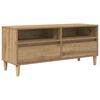 vidaXL Gabinete de TV 100 x 34,5 x 44,5 cm Roble artisan