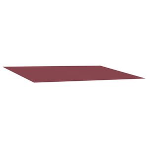 vidaXL Tela de Repuesto para Toldos Rojo burdeos 450 x 300 cm