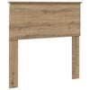 vidaXL Cabecero Roble artisan Madera de ingenier&iacute;a