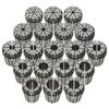 vidaXL Boquilla de sujeci&oacute;n ER32 19 pzas Set herramientas de torneado