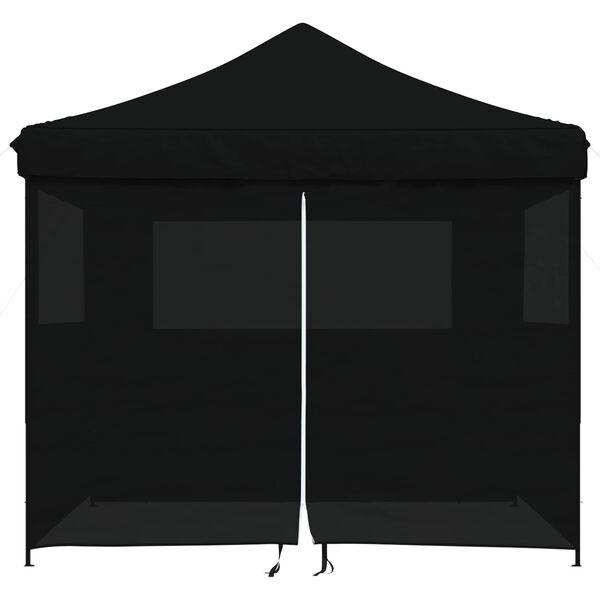 vidaXL Carpa de Fiesta Negro 292 x 292 x 315 cm Tela Oxford