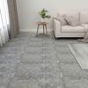 vidaXL Tableros de Suelo 55 pcs Gris Concreto 5,11 m&sup2; PVC