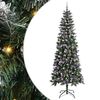 vidaXL &Aacute;rbol de Navidad artificial Verde 240 cm PVC, pl&aacute;stico y acero