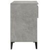 vidaXL Mueble zapatero madera contrachapada gris hormigón 70x36x60 cm