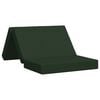 vidaXL Sof&aacute; Cama Plegable 80 x 67 x 45 cm Verde oscuro