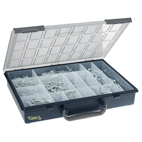 Caja organizadora Assorter 55 4x8 15 compartimientos 136211 de Raaco