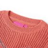 Jersey de punto infantil rosa medio 128
