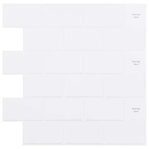 vidaXL Azulejo de metro 10 pcs 30 x 30 cm Poliuretano y PET