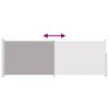 vidaXL Toldo lateral retr&aacute;ctil 160x500 cm gris