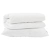 vidaXL Juego de Edred&oacute;n con almohada 2 uds. Microfibra