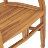 vidaXL Conjunto de comedor de jard&iacute;n 7 piezas madera maciza de teca