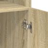vidaXL Armario de madera de ingenier&iacute;a roble Sonoma 70x42,5x225 cm