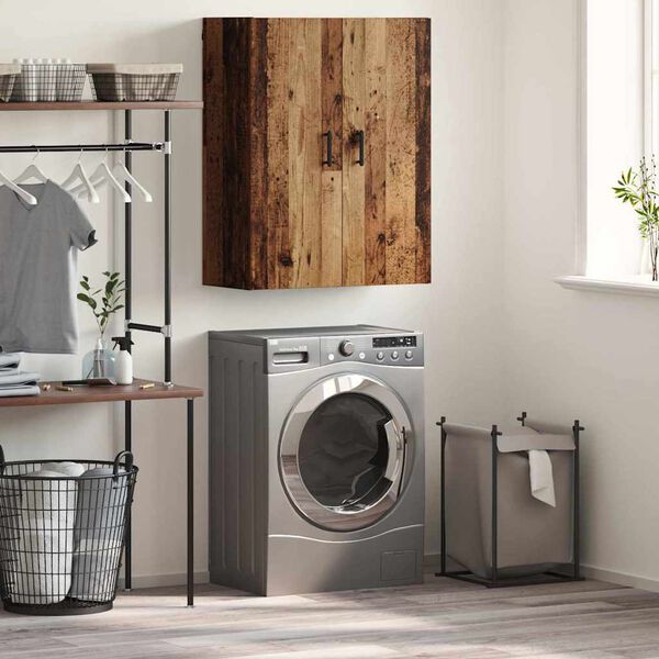 vidaXL Armario de Pared Madera vieja 69,5 x 34 x 90 cm