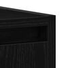 vidaXL Armario de baño madera contrachapada negro roble 60x33x60 cm