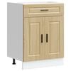 vidaXL Mueble bajo de cocina porto roble sonoma madera reconstituida