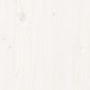vidaXL Litera de madera maciza de pino blanco 90x200/120x200 cm