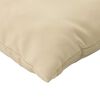 vidaXL Cojines para palets 2 unidades tela Oxford beige