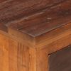 vidaXL Mesita de noche de madera acacia maciza reciclada