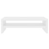 vidaXL Soporte para pantalla madera contrachapada blanco 42x24x13 cm