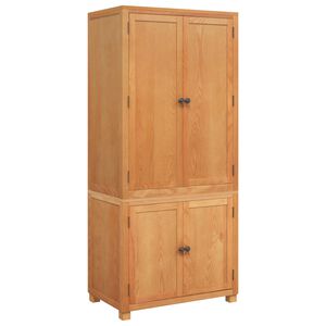 vidaXL Conjunto de Muebles de Almacenaje con puerta 2 uds. Marr&oacute;n