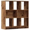 vidaXL Estanter&iacute;a madera de ingenier&iacute;a madera envejecida