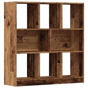 vidaXL Estanter&iacute;a madera de ingenier&iacute;a madera envejecida
