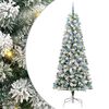 vidaXL &Aacute;rbol de Navidad artificial con ramas articuladas 240 cm