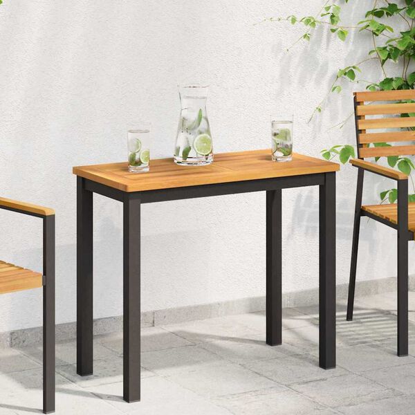 vidaXL Encimera Aceite Natural 100 x 50 x 2 cm Madera de Acacia S&oacute;lida