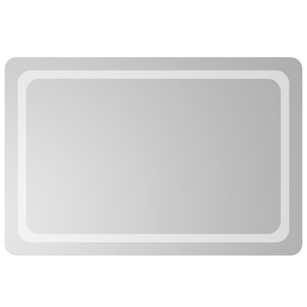 vidaXL Espejo de ba&ntilde;o con LED 60x90 cm