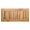vidaXL Banco de jardín 2 pcs Marrón Madera maciza de Teca
